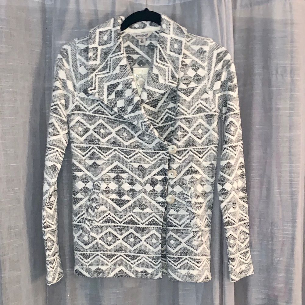 Lucky Brand Black and White Jacket